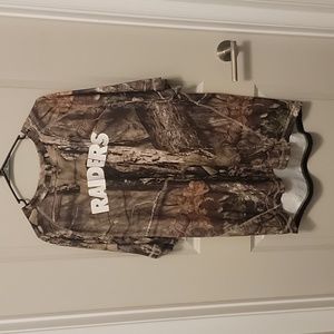 NFL RAIDERS Woods Camo t-shirt